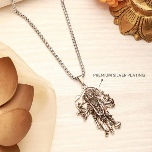 5 Mukhi Standing Hanumanji Pendant with Chain